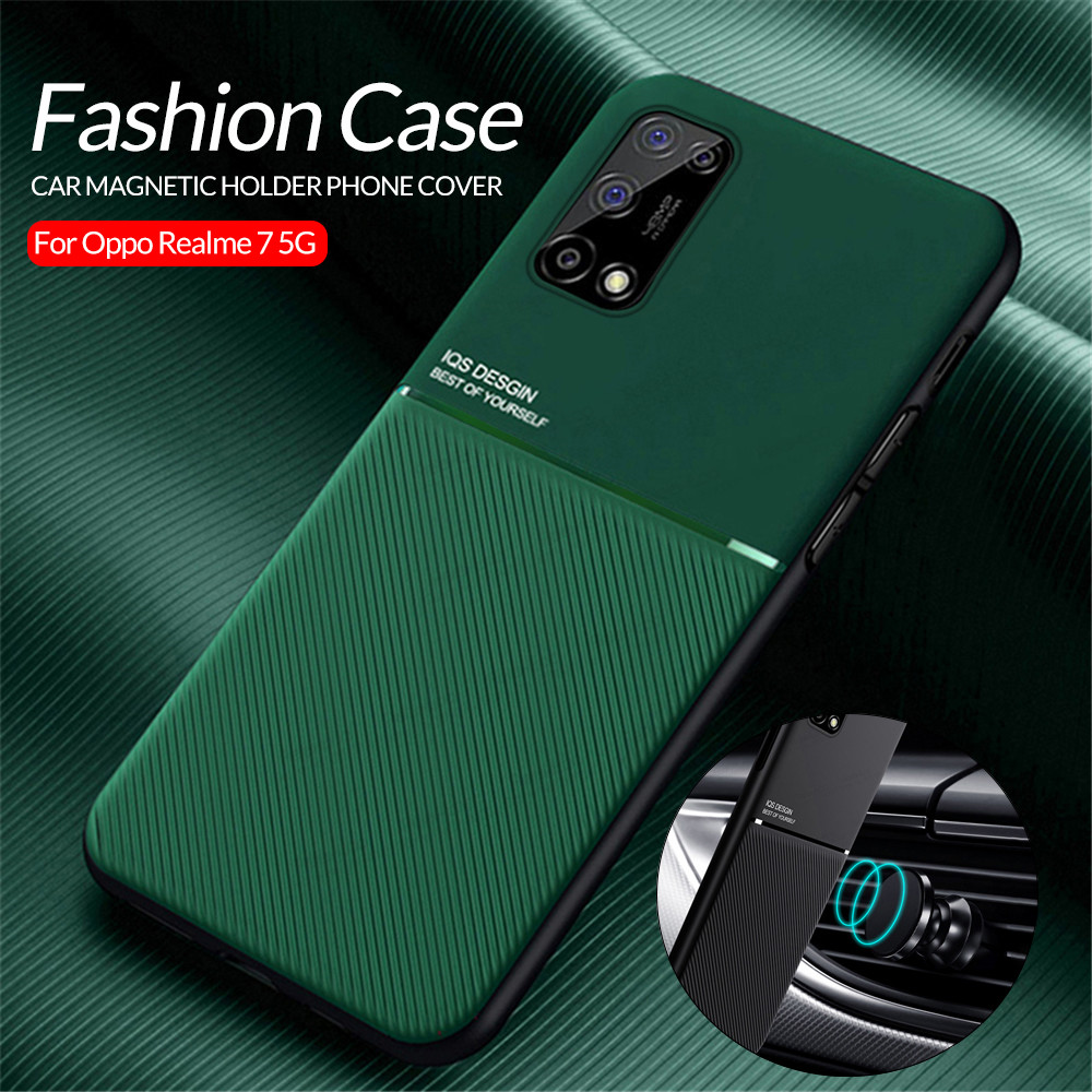 Dành Cho OPPO Realme 13 Pro 14 12 C71 C63 C61 GT 7T Ốp Điện Thoại Giá Đỡ Ô Tô Vỏ Điện Thoại Silicon 