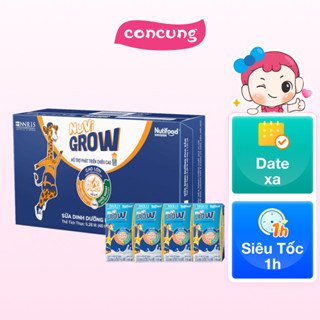 Thùng Sữa dinh dưỡng pha sẵn Nuvi Grow 2+ 110ml (Lốc 4 hộp)