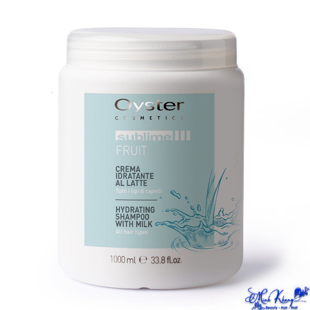 Kem ủ dưỡng tóc kèm sữa Oyster Sublime Fruit HYDRATING CREAM WITH MILK 1000ml [ MK ]