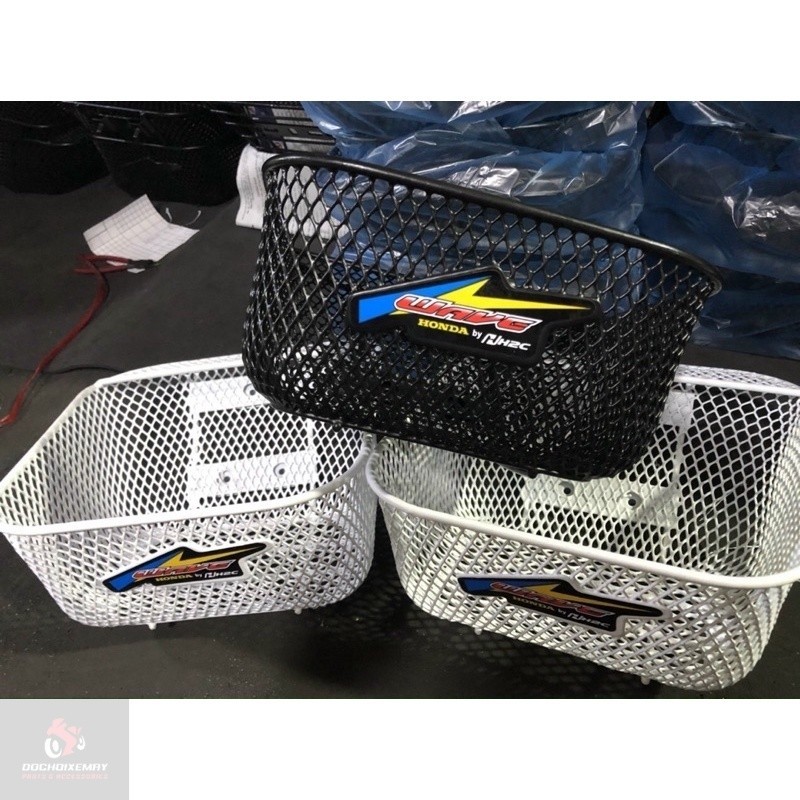Rổ xe Wave Thái, Wave nhỏ, RS , Alpha ,s110 các đời kèm tem mẫu H2C