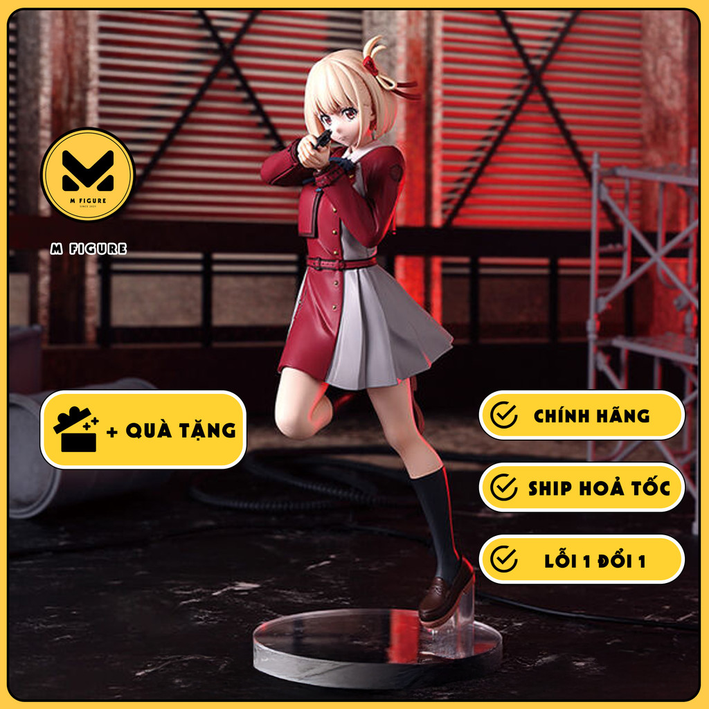 MÔ HÌNH Nishikigi Chisato - Lycoris Recoil - Trio-Try-iT (FuRyu) FIGURE CHÍNH HÃNG