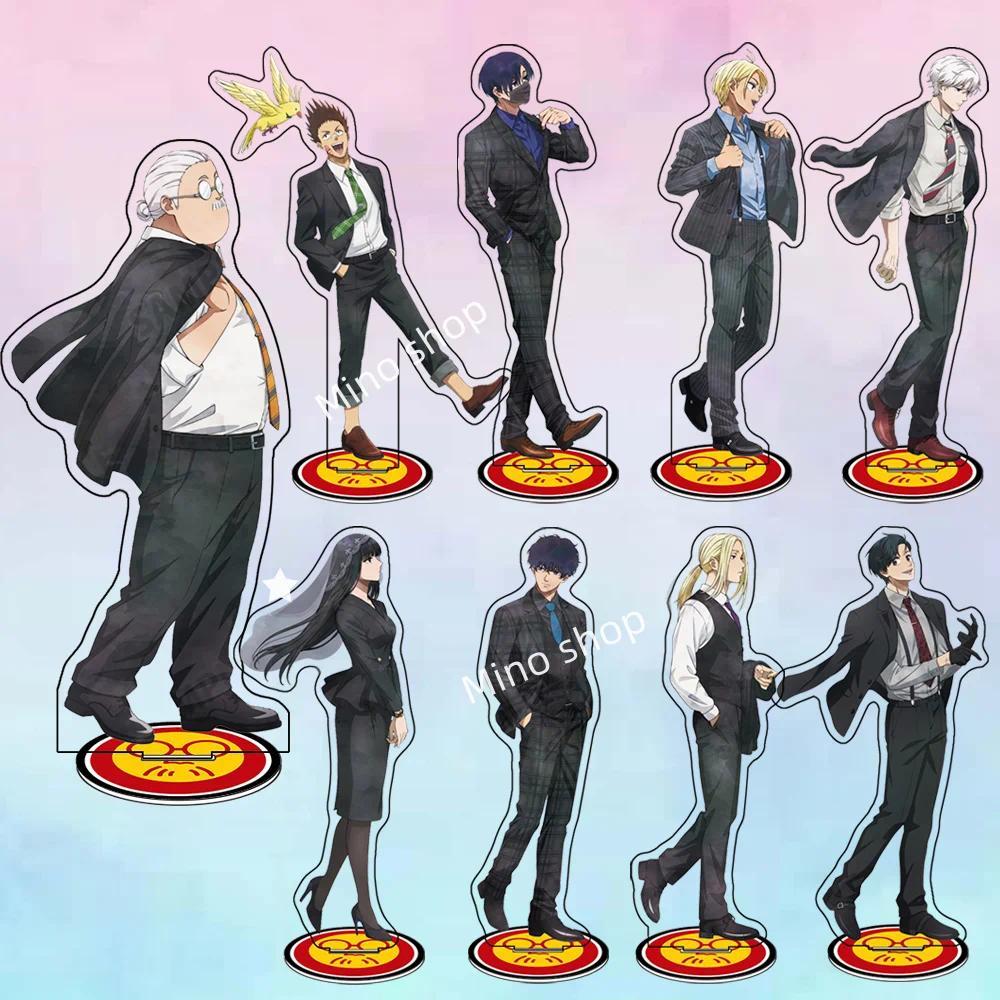 Anime SAKAMOTO DAYS Asakura Shin Sakamoto Taro Nagumo Yoichi  Acrylic Stand Dễ thương keychain Figur