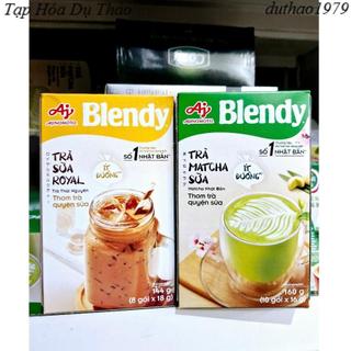 Trà Blendy Matcha sữa/trà đào cam sả/matcha gạo rang/trà sữa Royal