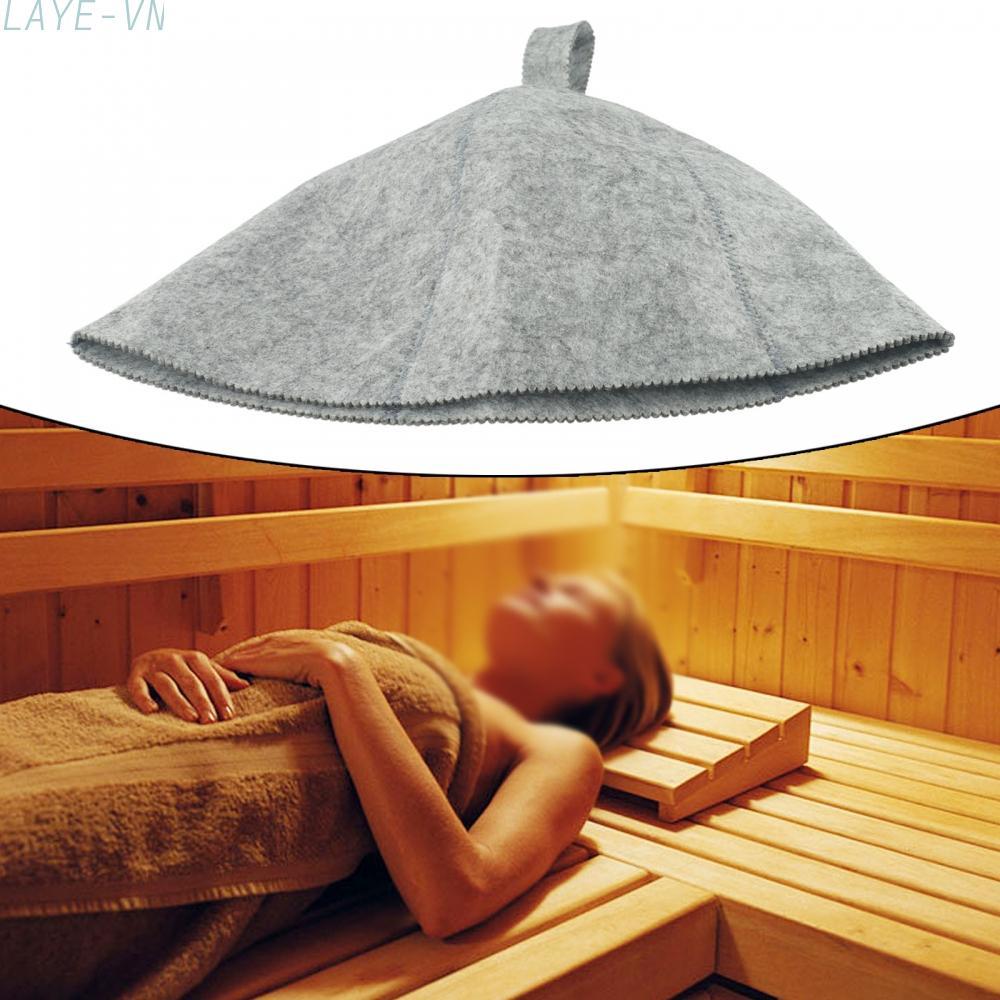 Sauna Hat 25x23 Cm / 10x9.2 Inch Avoid Heatstroke Lightweight Protect Hair