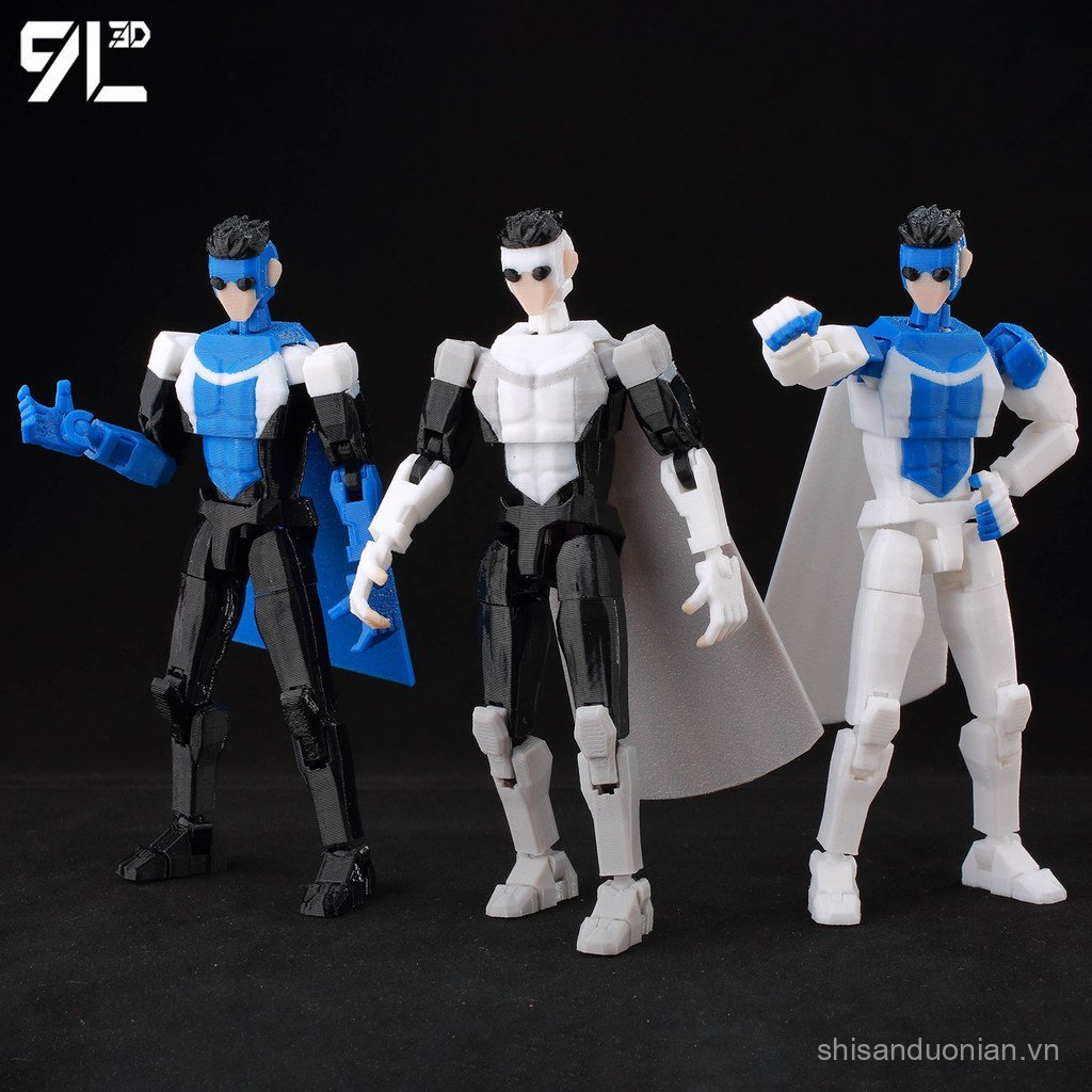 Sản phẩm mới 9L3D In Multi-Joint Movable Dummy13 Lucky T13 Doll Invincible Kid Mark Series Hình Mẫu 