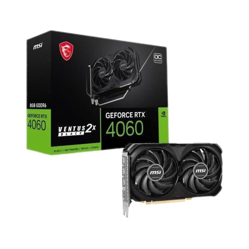 Card màn hình msi rtx 4060 ventus vga rời pc gaming chính hãng bóc hộp xả kho giá rẻ không đổi trả s