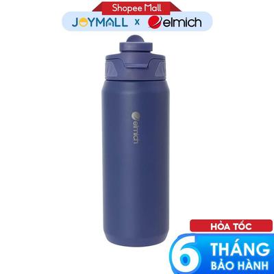Bình Giữ Nhiệt Elmich 550ml EL8375 720ml EL8376, Hàng Chính Hãng, Inox 304, Nắp Mở 1 Chạm - JoyMall