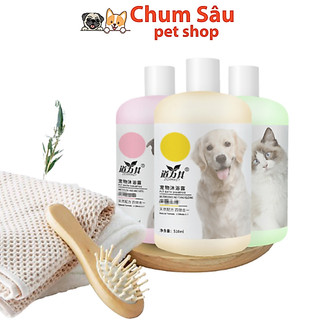 Sữa tắm Dorrikey cho chó mèo giúp mượt lông, ngừa khuẩn, sạch thơm chai 530ml