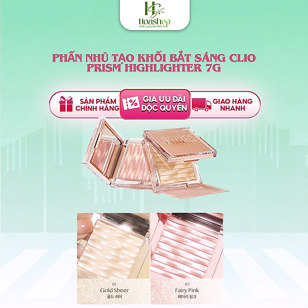 Phấn bắt sáng siêu mịn CLIO Prism Air Highlighter