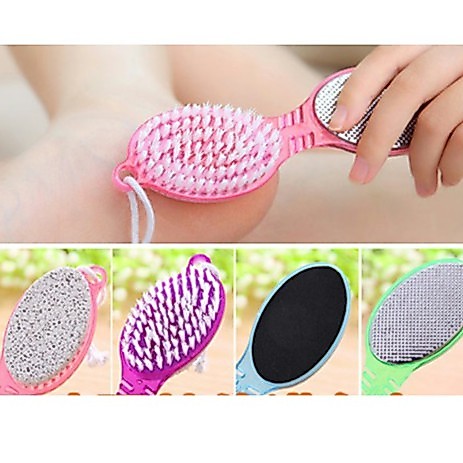 Chà Gót Chân 4 Đầu Tiện Dụng
