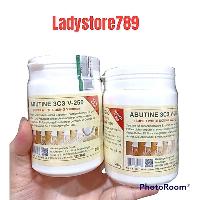 (Chính hãng) kem kích trắng abutine 3c3