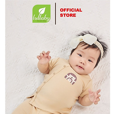 LULLABY - NH813R - Áo cài lệch cộc tay