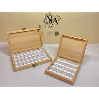 Hộp Gỗ Dùng Để Đựng Màu Gel , Shop E Có 24ô Và 36ô💅💅💅