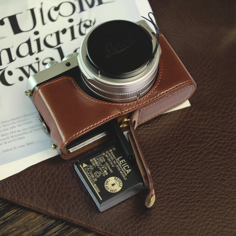 Thích hợp cho Leica D-LUX7 Retro Base Leica dlux7 Túi đựng máy ảnh Vỏ da bảo vệ chống sốc Phụ kiện v