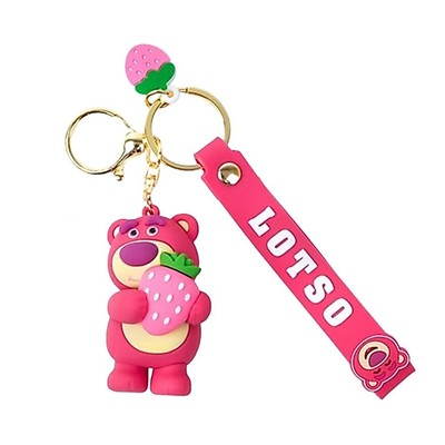 Móc Khóa Hình Gấu Dâu Lotso Ôm Dâu OTHER GIRL BRANDS STC119022/A