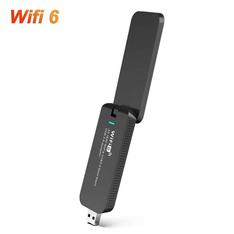 Thẻ mạng không dây PIX-LIN Sản phẩm mới Băng tần kép AX1800 USD wifi 6 Bộ chuyển đổi UAX02
