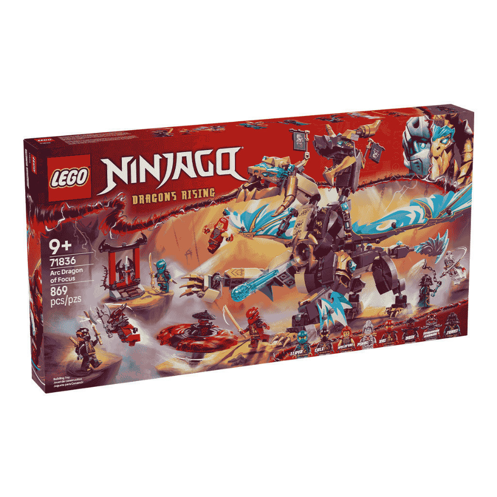 LEGO NINJAGO 71836 Đồ Chơi Lắp Ráp Rồng Arc