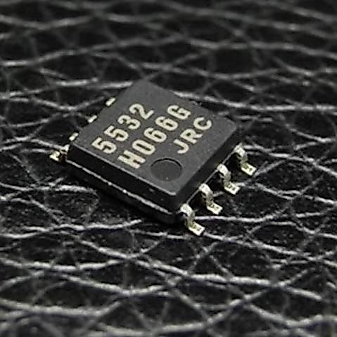 JRC5532 NJM5532M Độ ồn thấp Hoạt động kép Miếng dán tư tưởng rộng DMP-8