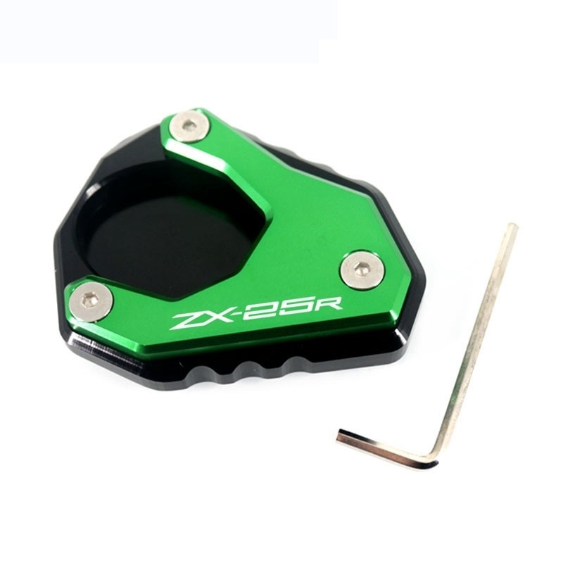 Chân Đế Xe Máy Chân Bên Chân Đế Nối Dài Tấm Hỗ Trợ Phóng To Phù Hợp Cho ZX-25R ZX 25R ZX25R 2020-202