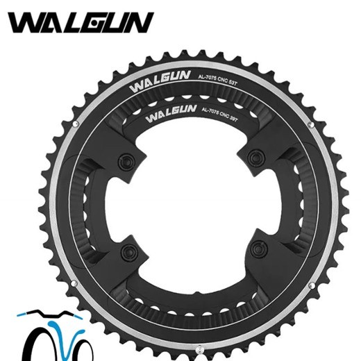 Nhông đĩa DECKAS DKS Oval BCD104mm