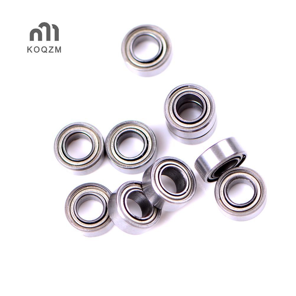 [KOQZM] 10 chiếc vòng bi rãnh sâu MR105ZZ L-1050 MR105 5x10x4 mm thu nhỏMR105ZZ Vòng bi ABEC-1 [mới]