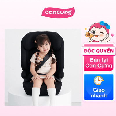 Ghế ngồi ô tô Animo Flexi Isofix (100-150cm, i-size, K55, Coal)