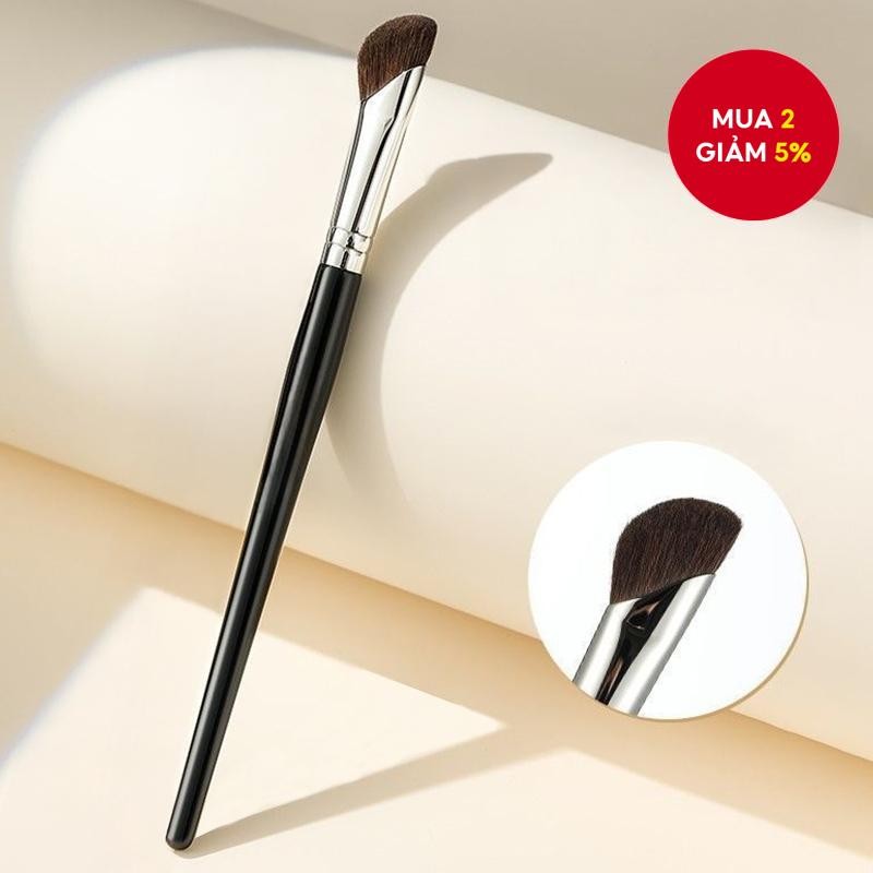 Bàn chải kẻ mắt hình liềm Góc lưỡi mỏng Lông mày Eye Nose Shadow Mẫu mới Đơn