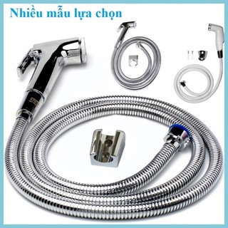  Vòi xịt vệ sinh vòi xịt bồn cầu vòi xịt toilet kèm dây dẫn và đế cài 