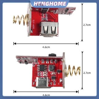 HENGHOME - Bộ Điều Khiểm Đèn Pin Câu Cá với Bảng Mạch Hiển Thị Sạc/Xả và Kết Nối Chống Ngược