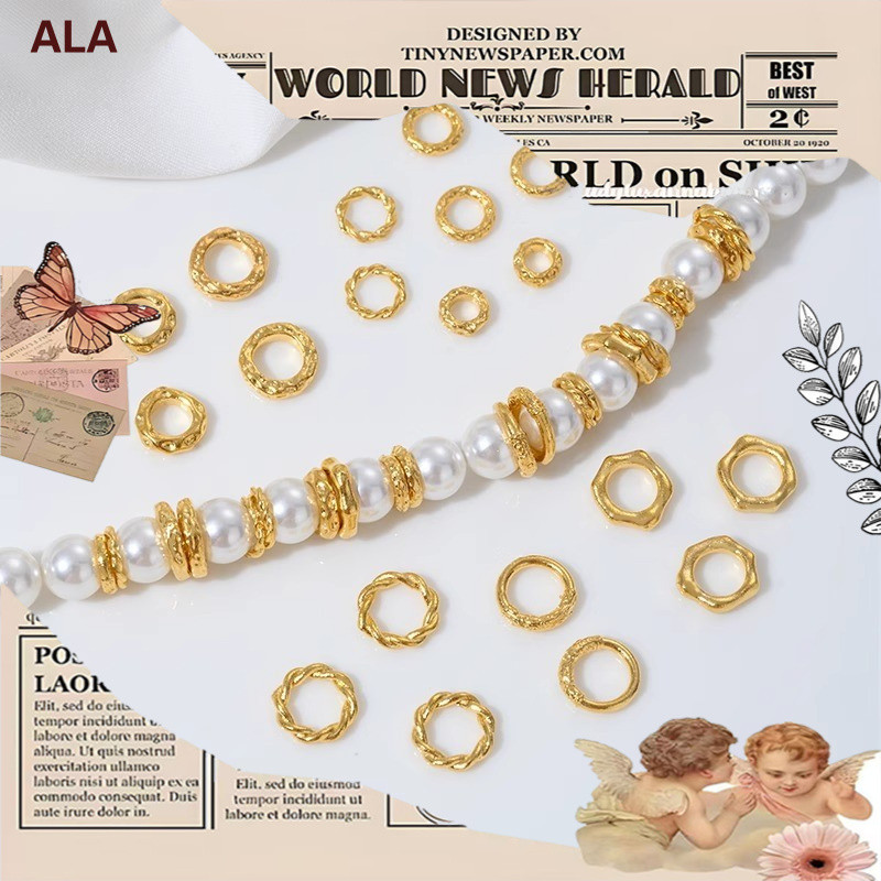 💖Phụ kiện trang sức DIY💖Vòng tay DIY với cát vàng và pha lê, họa tiết xoắn, màu sắc bền đẹp[fashion 