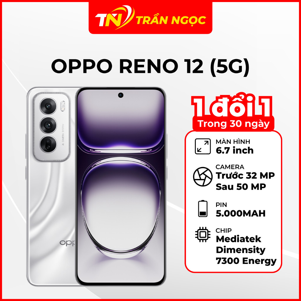 Điện thoại Oppo Reno12 (5G) 12GB 512GB