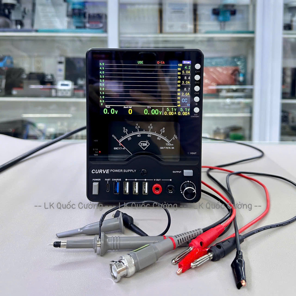 Máy cấp nguồn TBK Curue 218 30V 10A