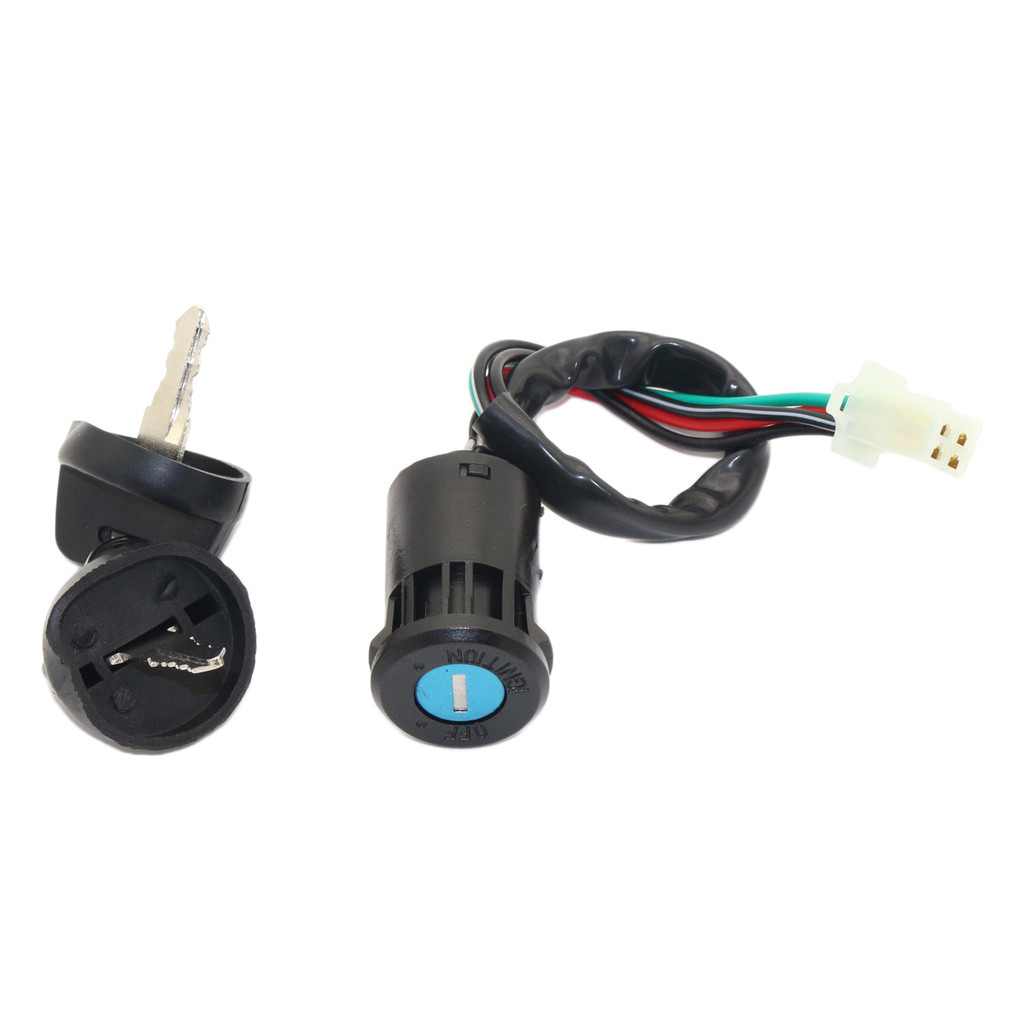 8. Xe Máy Khóa Cửa Điện ATV ATV 4 Chân Có Mũ Trùm Đầu Đánh Lửa Công Tắc Xe Điện Khóa 50cc-125cc Đa N
