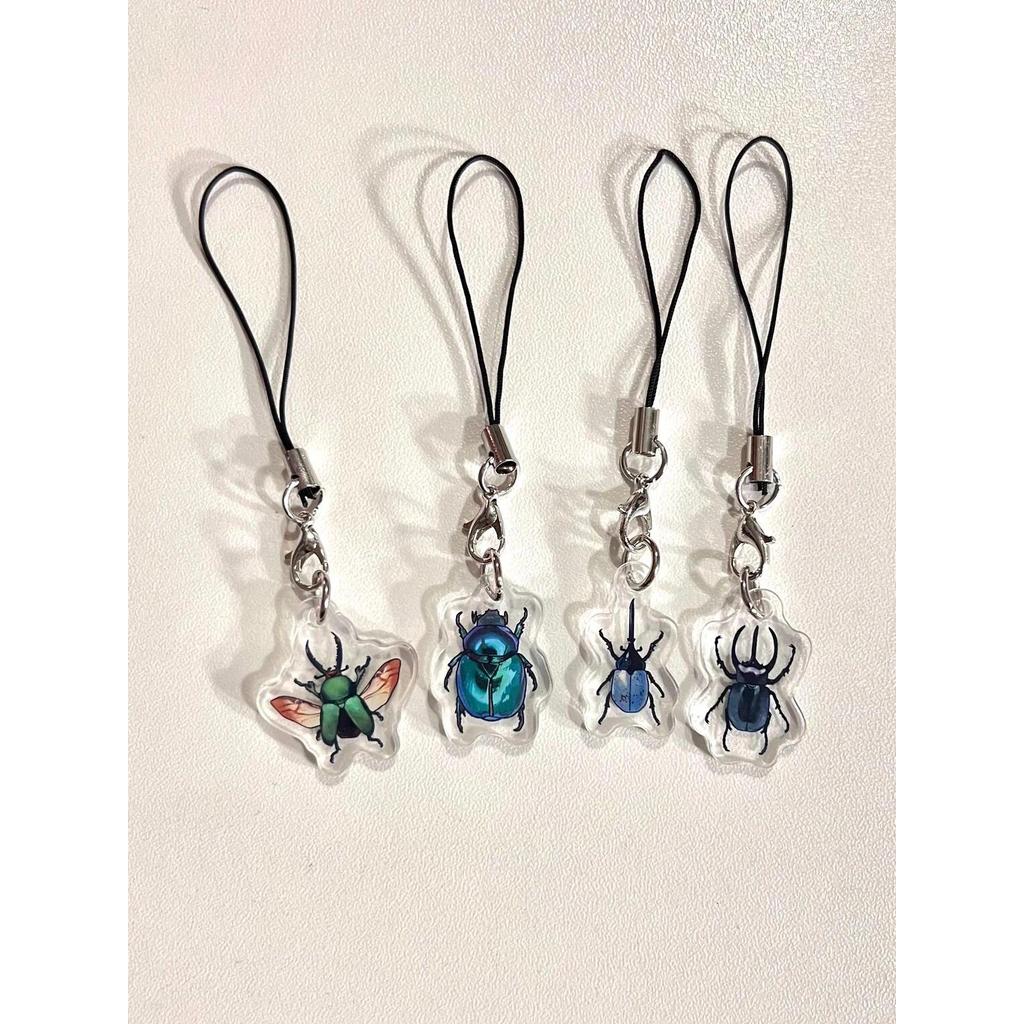Beetle Phone Charm Trendy Beetle Design Mobile Phone Accessories for Women Kids  Decoration