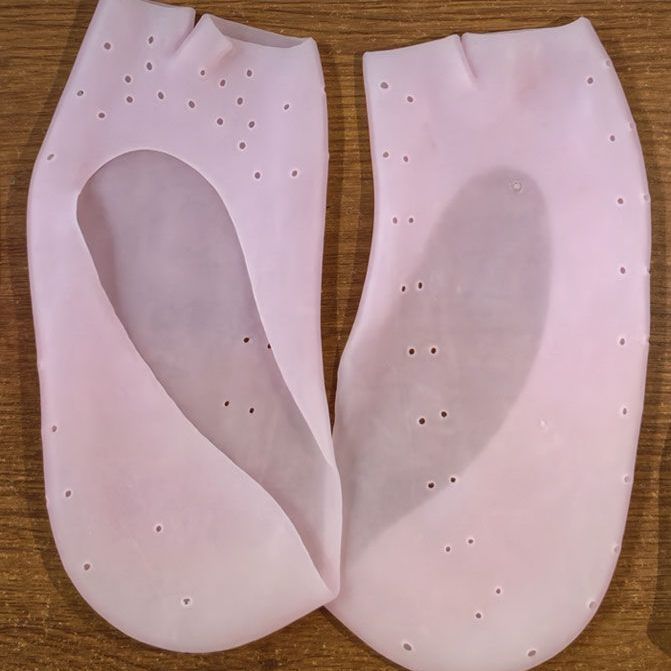 SEBS Chân Che Thoáng Khí Thuyền Tất Mở Chân Miếng Lót Ngón Tay Cái Valgus Corrector Mũi Tách Dưỡng Ẩ
