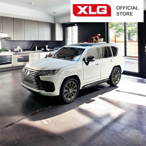 Mô hình xe ô tô Lexus LX600 1:24 hợp kim có đèn led âm thanh - XLG - Rubik Ocean