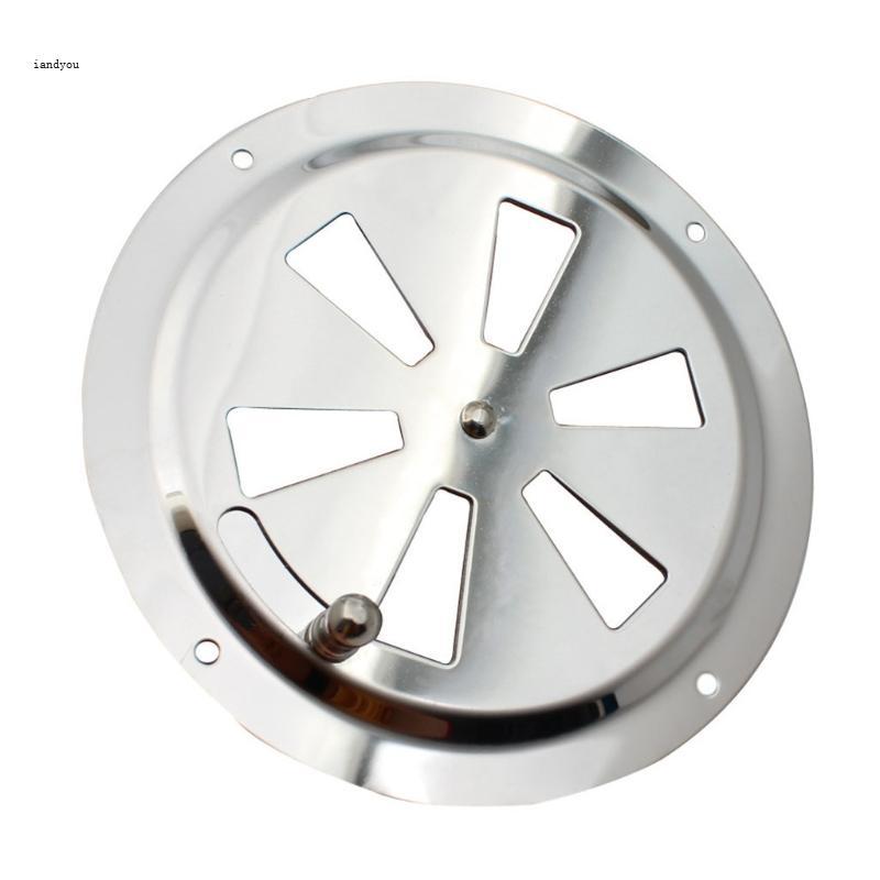 Iny Tròn Thông Khí Thông Gió 316 Thép Không Gỉ Thuyền Marine Air Vent Louver Lưới Tản Nhiệt Tấm Gió