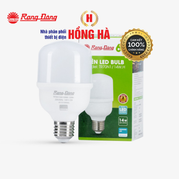 [RẠNG ĐÔNG] Bóng đèn LED BULB Trụ 14W/12W/10W Rạng Đông