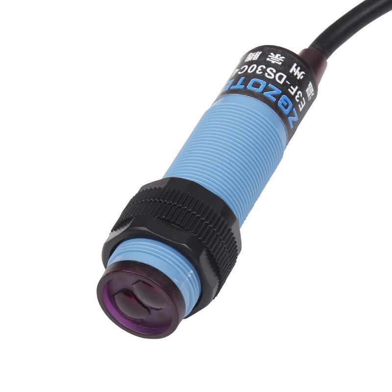 Cảm biến phản xạ khuếch tán E3F-DS30C4 Cảm biến hồng ngoại 10C4 NPN ba dây thường mở Công tắc quang 