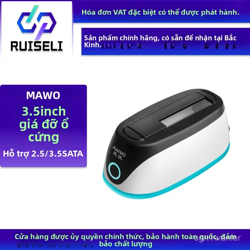 Đế đọc ổ cứng 3.5 inch Maiwo K306A usb 3.0 docking station đọc hdd ssd sata cắm ngoài livestream giá