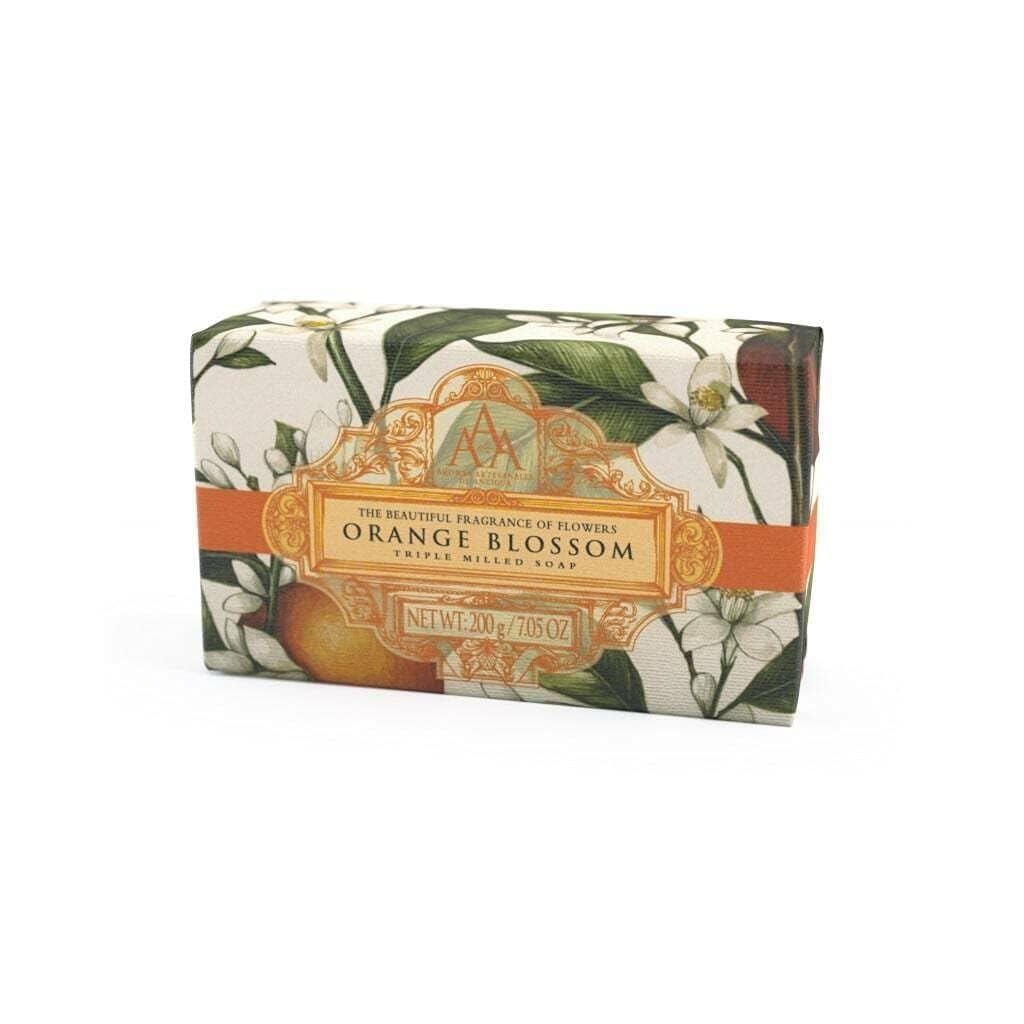 AAA by Somerset Triple Milled Soap Bar, Cam Blossom, Cam, 200 g / 7.05 oz