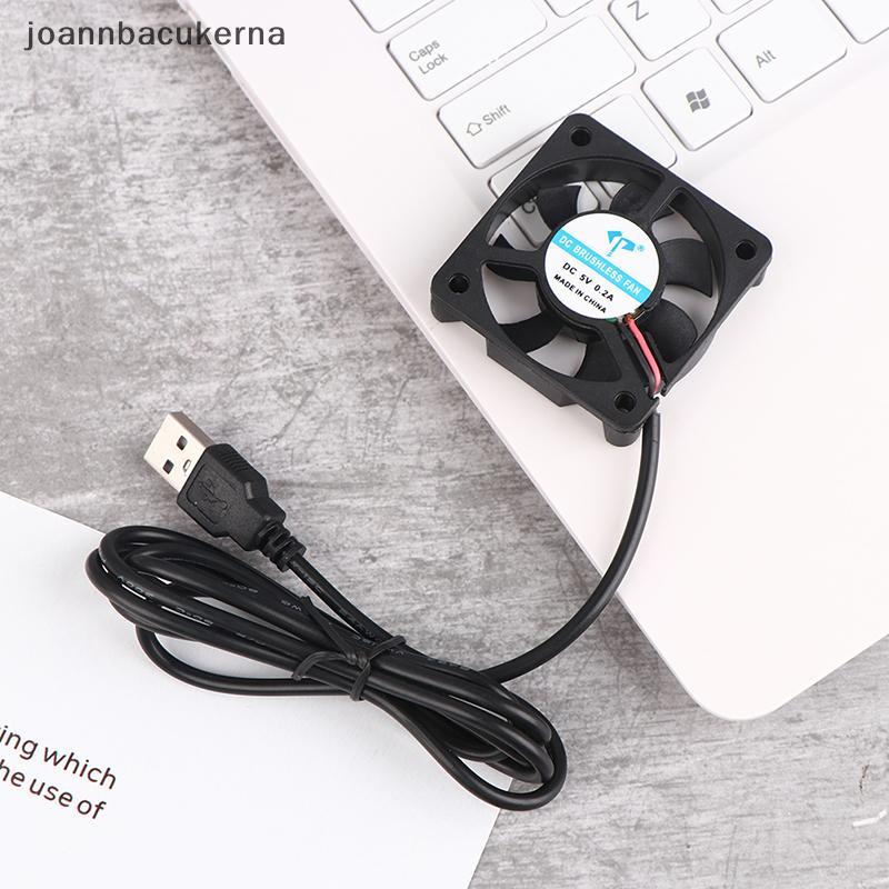 1PC Dc5010 Im Lặng Fan 5V Dầu USB Cáp Tạo Độ Ẩm Kết Nối PC Fan Cooler Tản Nhiệt Xả CPU Làm Mát Fan P