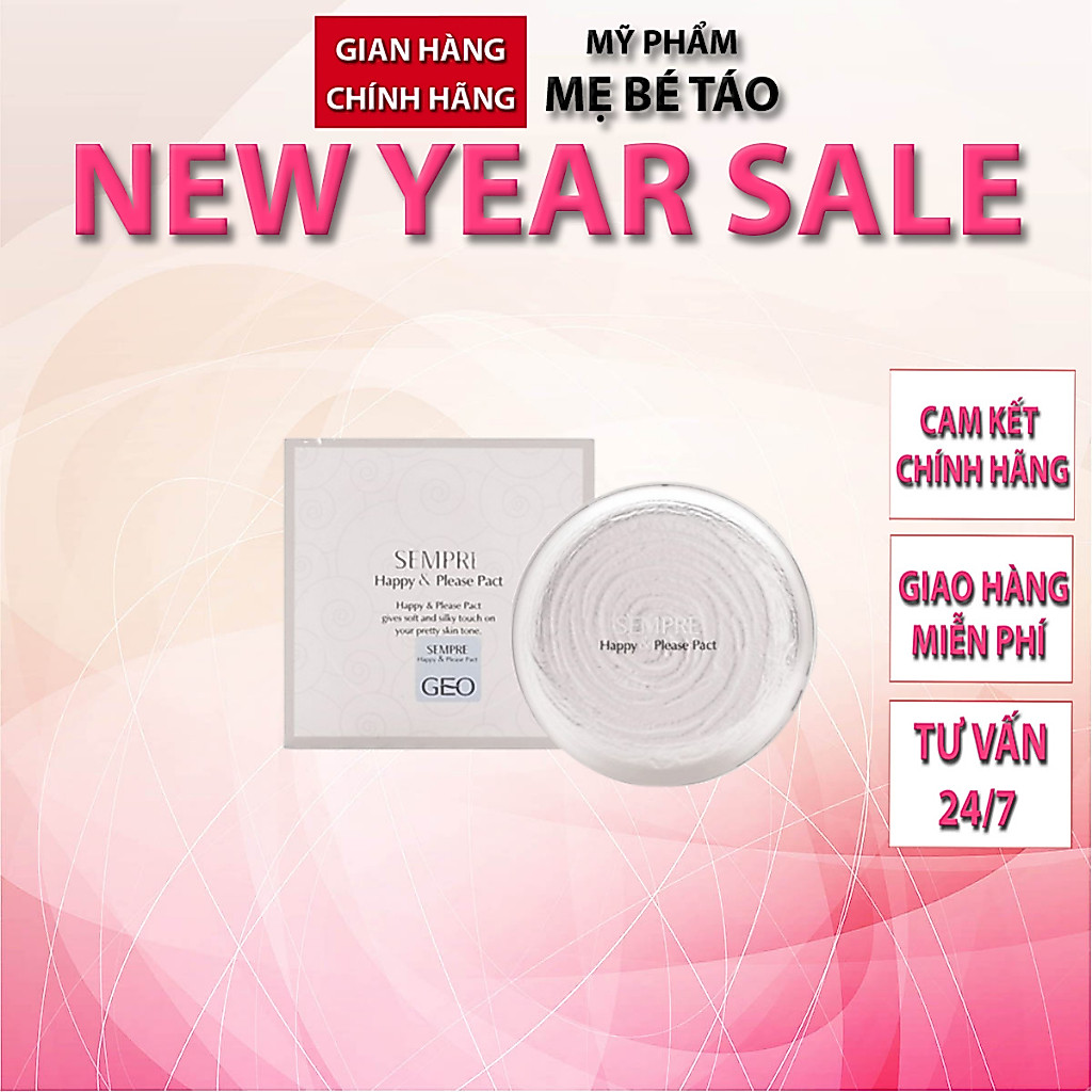 PHẤN PHỦ GEO TRẮNG SEMPRE HAPPY