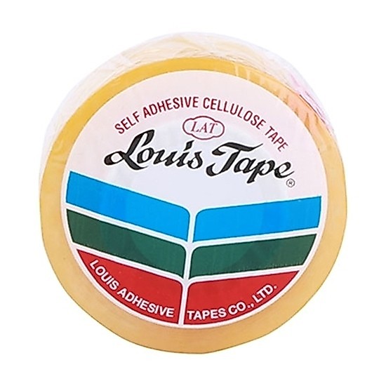 (KTS) Băng trong suốt Louis 3 / 4 "x72 yds Lõi lớn