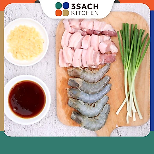 [RTC] Tôm Rim Ba Rọi 3S (Khay 300g)