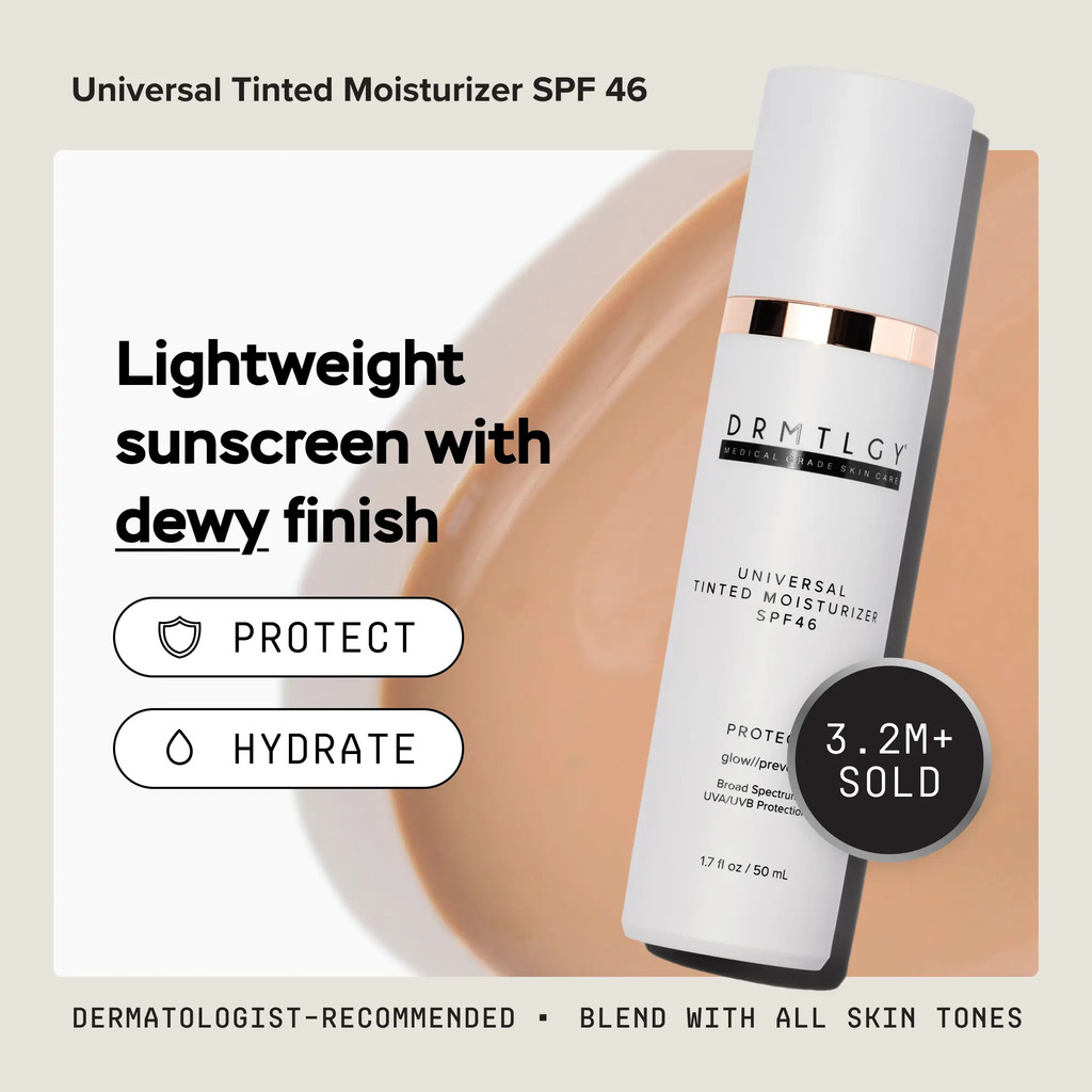 DRMTLGY Universal Tinted Dưỡng Ẩm SPF 46 - 1.7 fl oz Hydrate care Hydrate care Kem Chống Nắng Hyalur