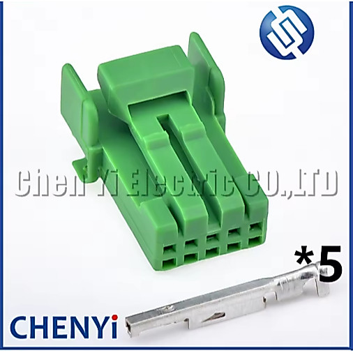 5 Pin Nữ Đầu Nối Ô Tô Điều Hướng Máy Chủ Đảo Ngược Hình Ảnh Đa Phương Tiện Cắm IL-AG5-5S-S3C1 Dành C