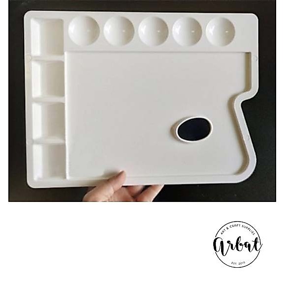 [ARBAT] Palette nhựa chữ nhật