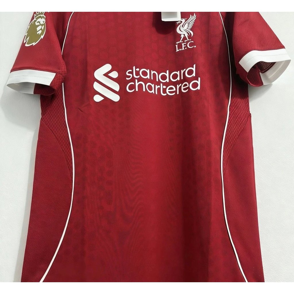 [Phiên bản cao cấp say xỉn] 2526 Liverpool Jersey 2526 Phiên bản cầu thủ sân nhà Liverpool Sarah Hew