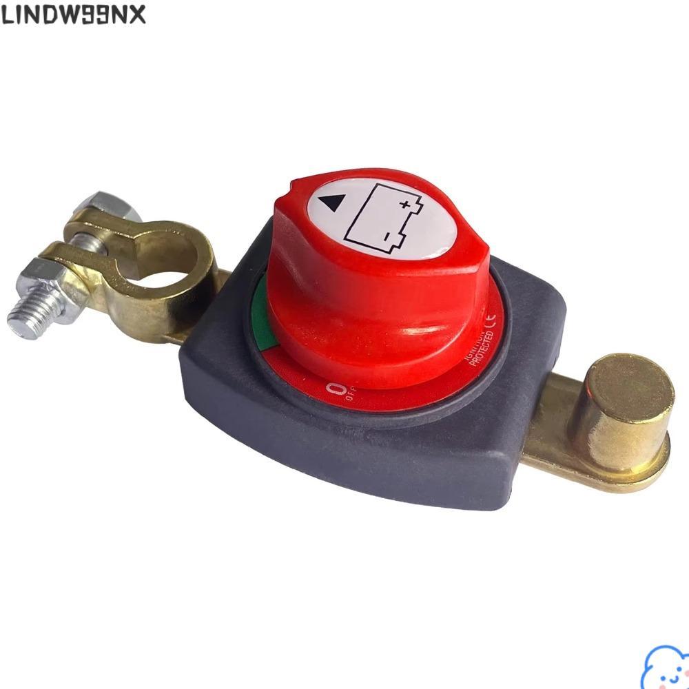 Bộ cách ly pin LINDW99NX, Công tắc ngắt kết nối pin 12-48V, Bộ phận ngắt mạch âm bền cho ô tô / Rvs 
